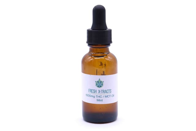 1000mg THC Tincture - Mint (30ml)