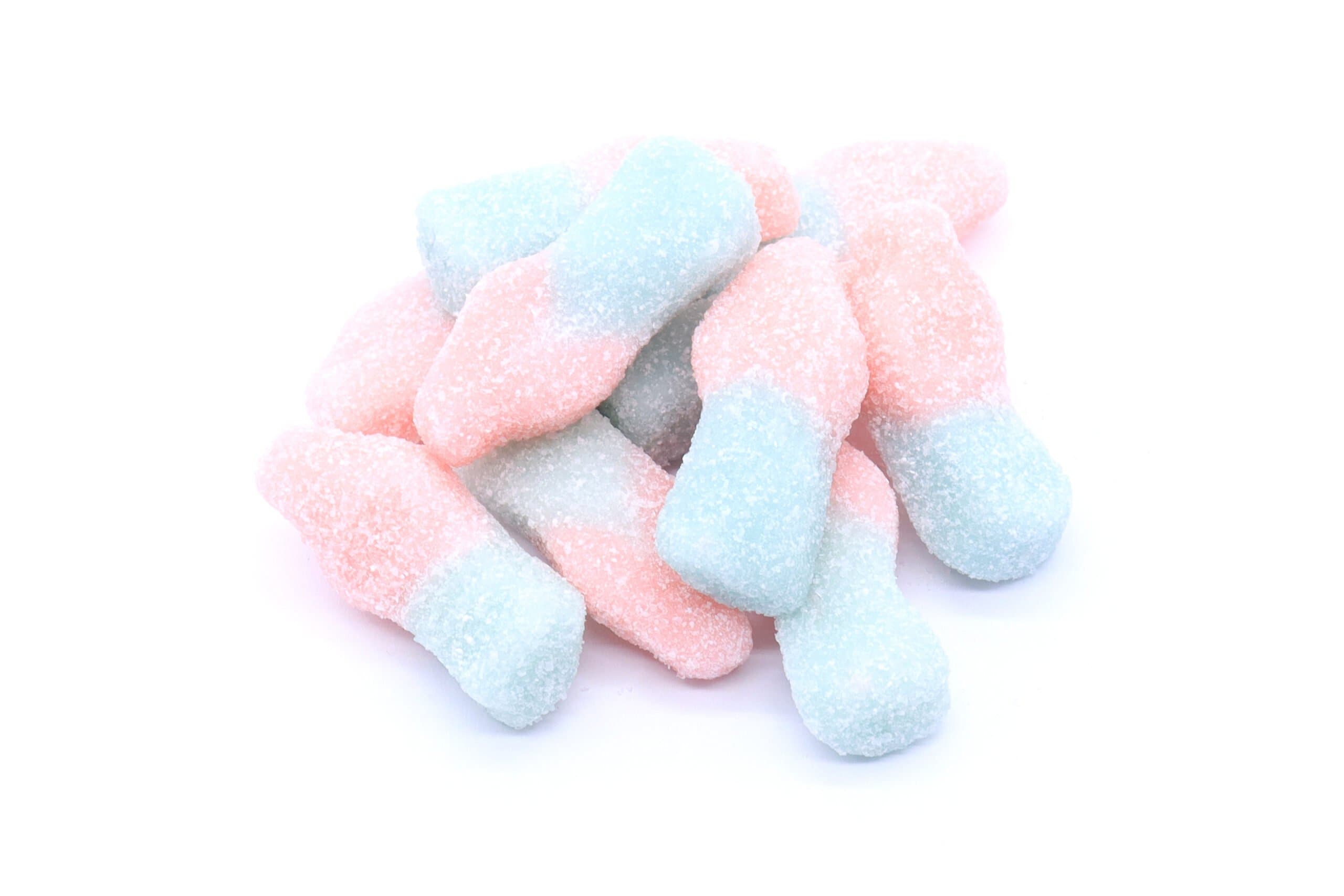 20mg THC Gummies - Sour Bubblegum Bottles
