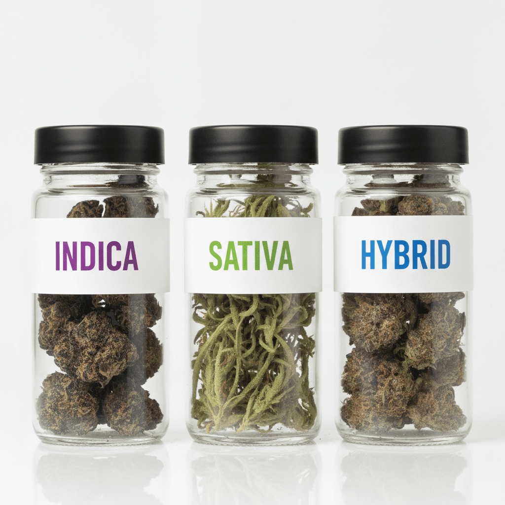 Indica vs Sativa vs Hybrid: a quick guide