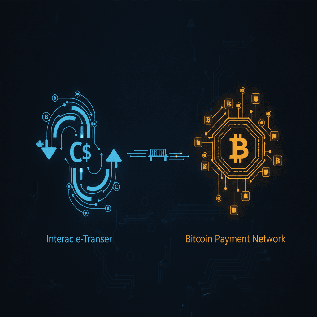 Paying by Interac e-Transfer or Bitcoin