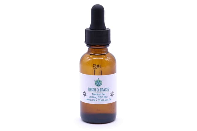 300mg CBD Isolate Pet tincture - Medium Sized Dogs