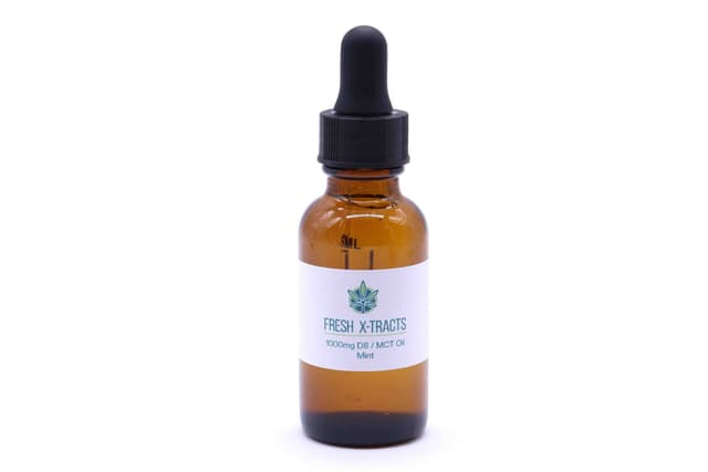 1000mg Delta 8 THC Tincture - Mint (30ml)