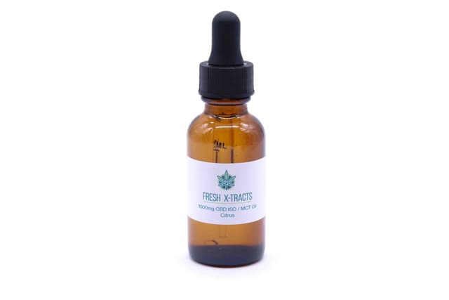 1000mg CBD Isolate Tincture - Citrus (30ml)