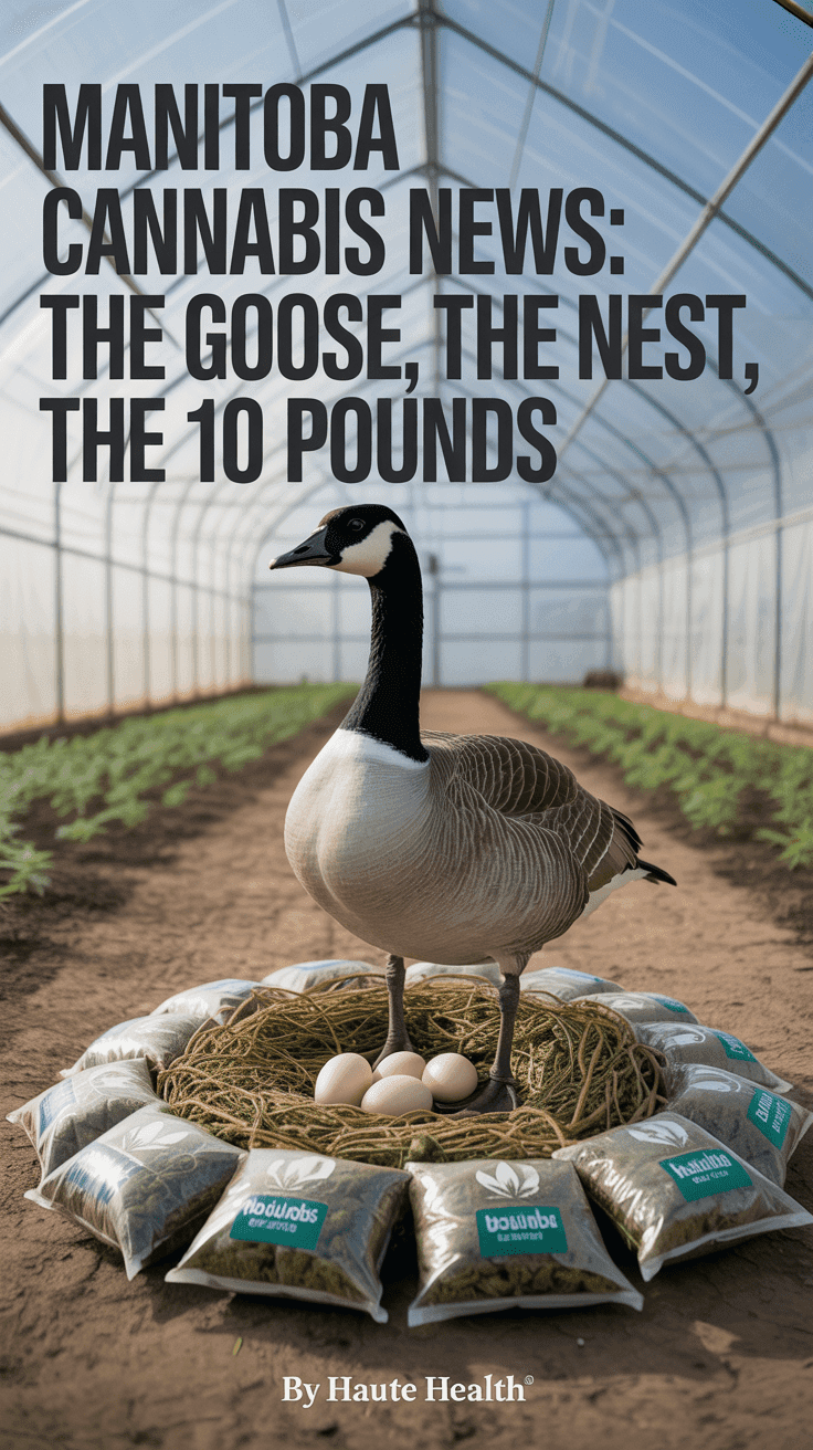 Manitoba Cannabis News: The Goose, The Nest, The 10 Pounds, And The Whole Country Talking