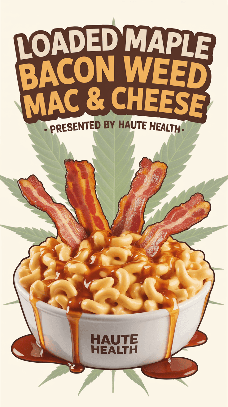 Loaded Maple Bacon Weed Mac & Cheese