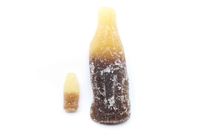 250mg THC Large Coke Bottle