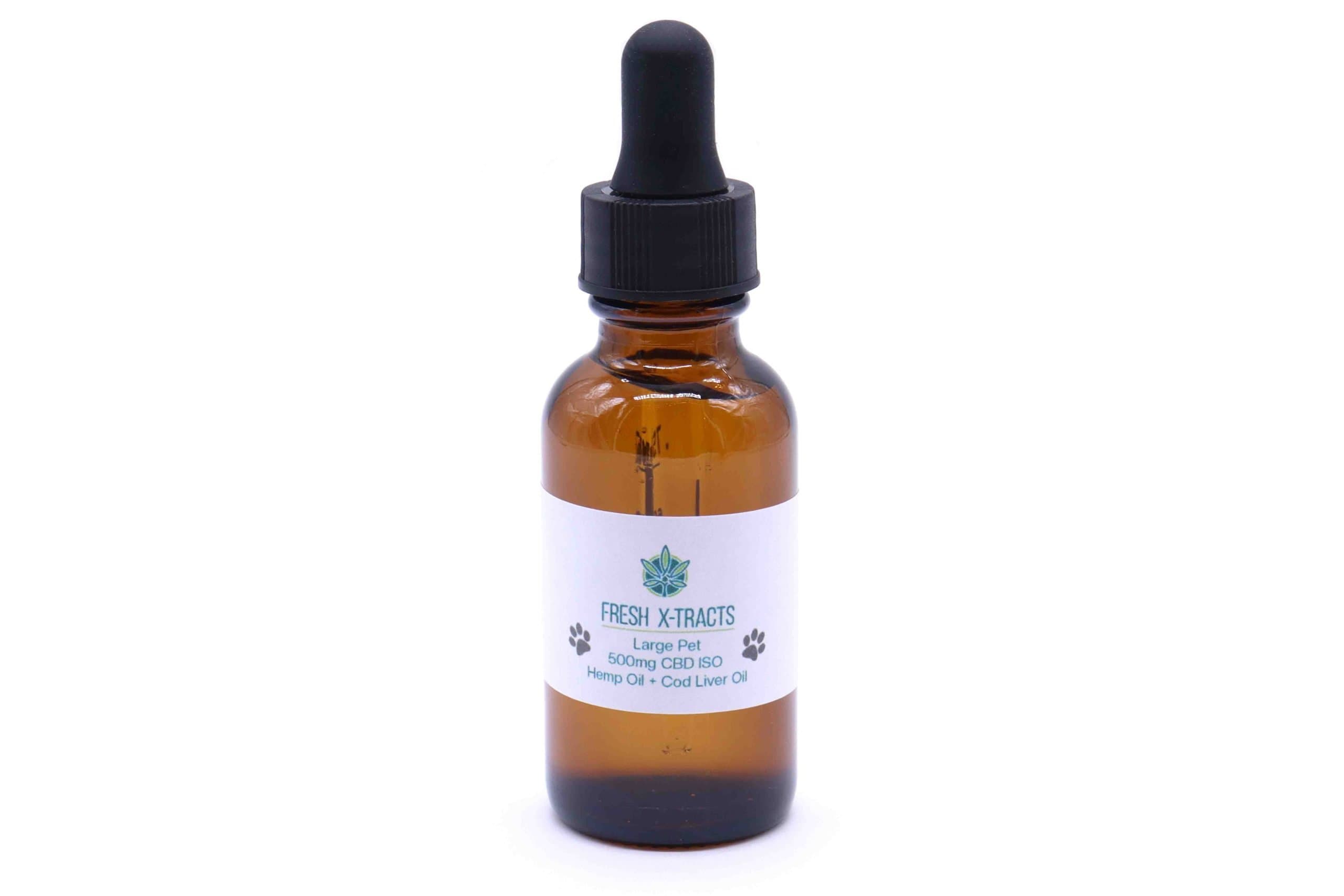 500mg CBD Isolate Pet Tincture - Large Sized Dogs