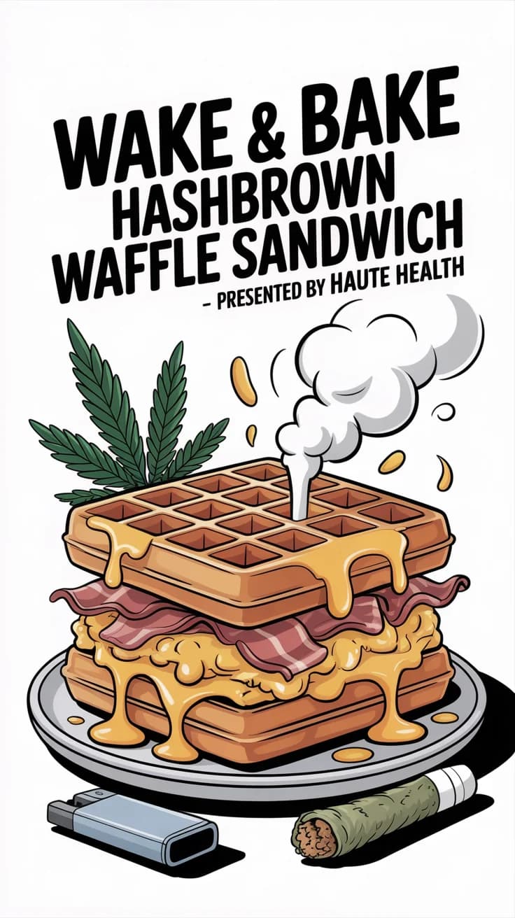 Wake & Bake Hashbrown Waffle Sandwich