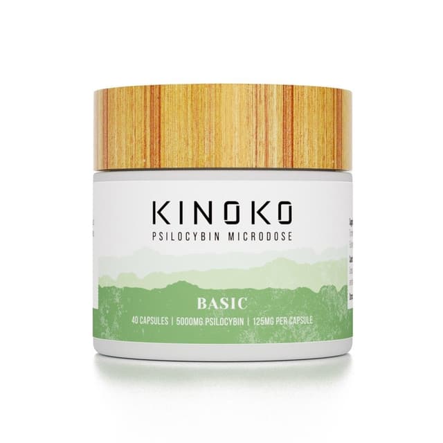 Kinoko Microdose Mushroom Capsules (5000mg)