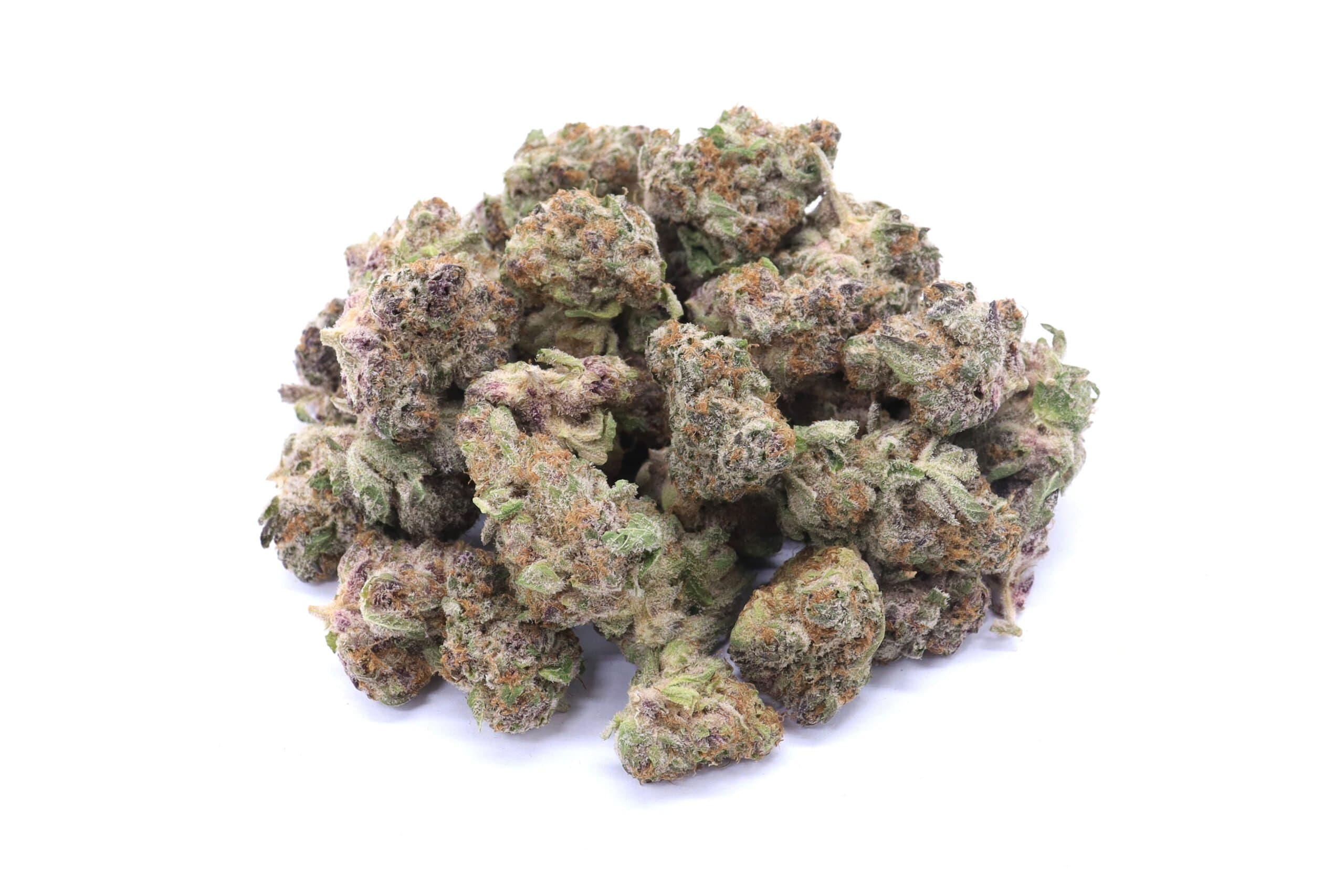 God's Green Crack Strain Small Buds - Indica Dominant Hybrid