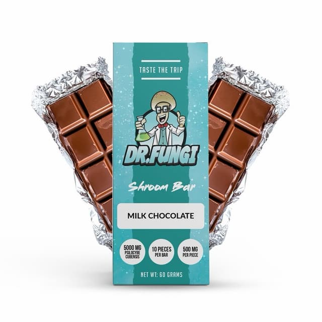 Dr. Fungi Mushroom Chocolate Bar – 5000mg