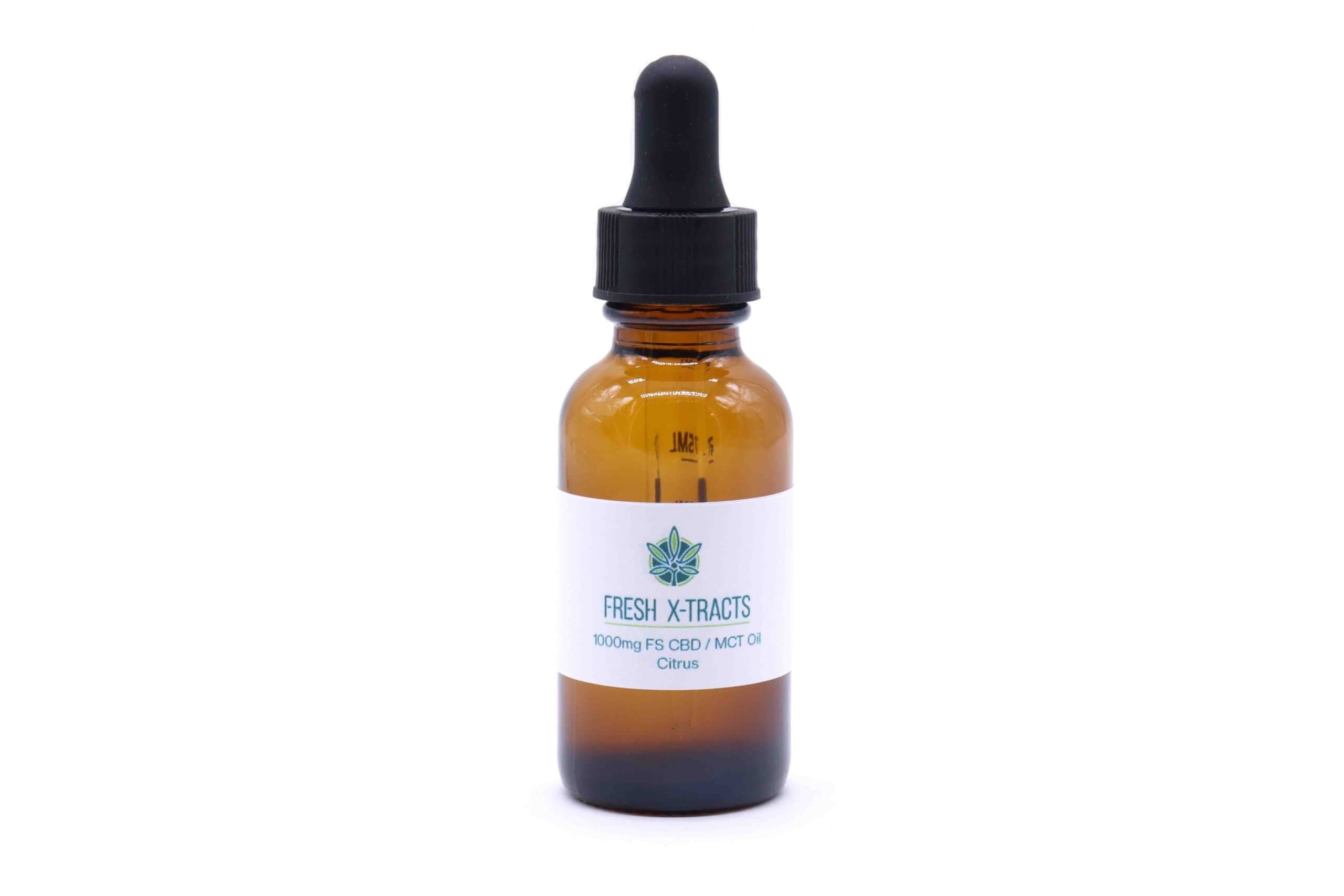 1000mg CBD Full Spectrum Tincture - Citrus (30ml)