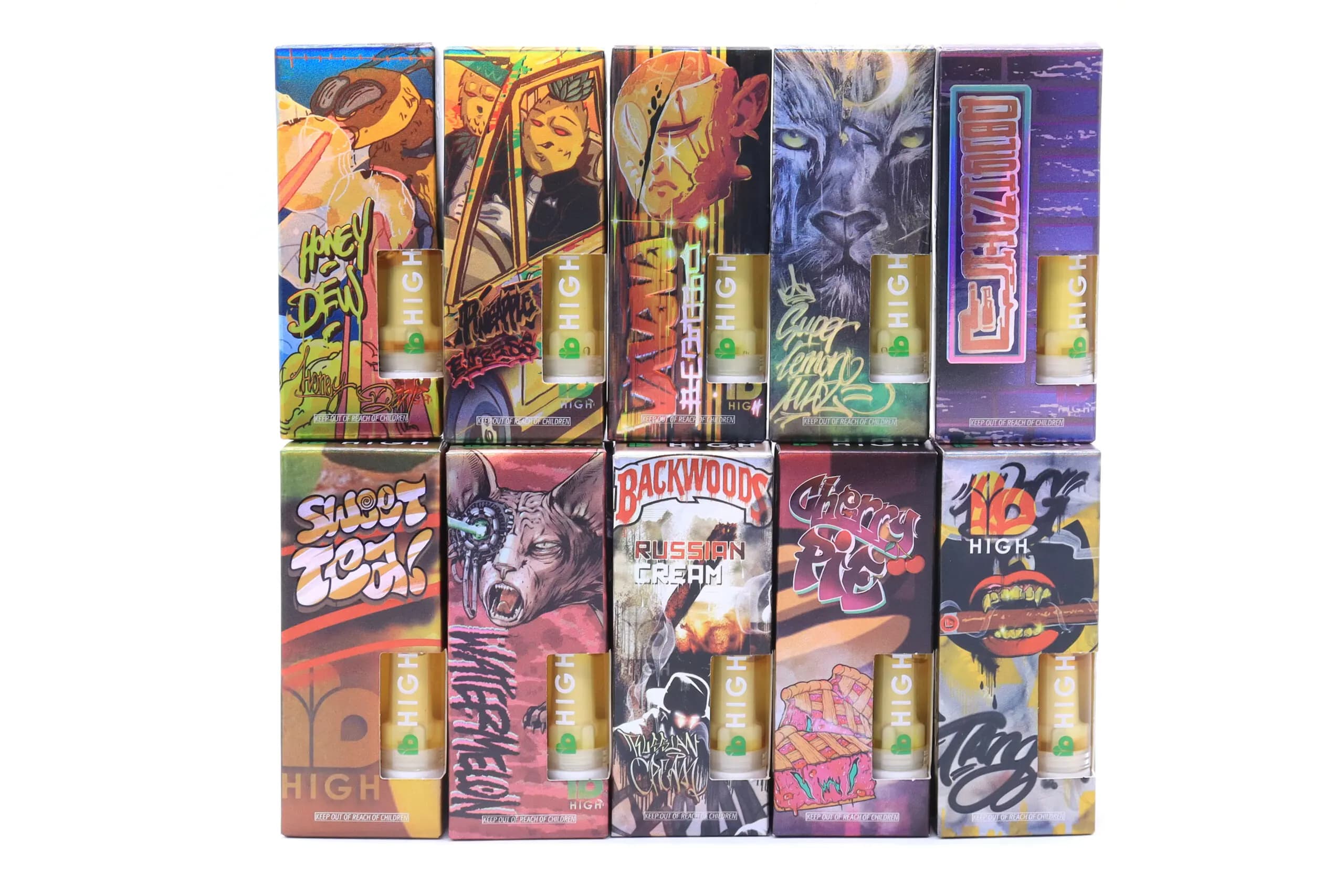 IB High Live Resin Vape Cartridges – 2g