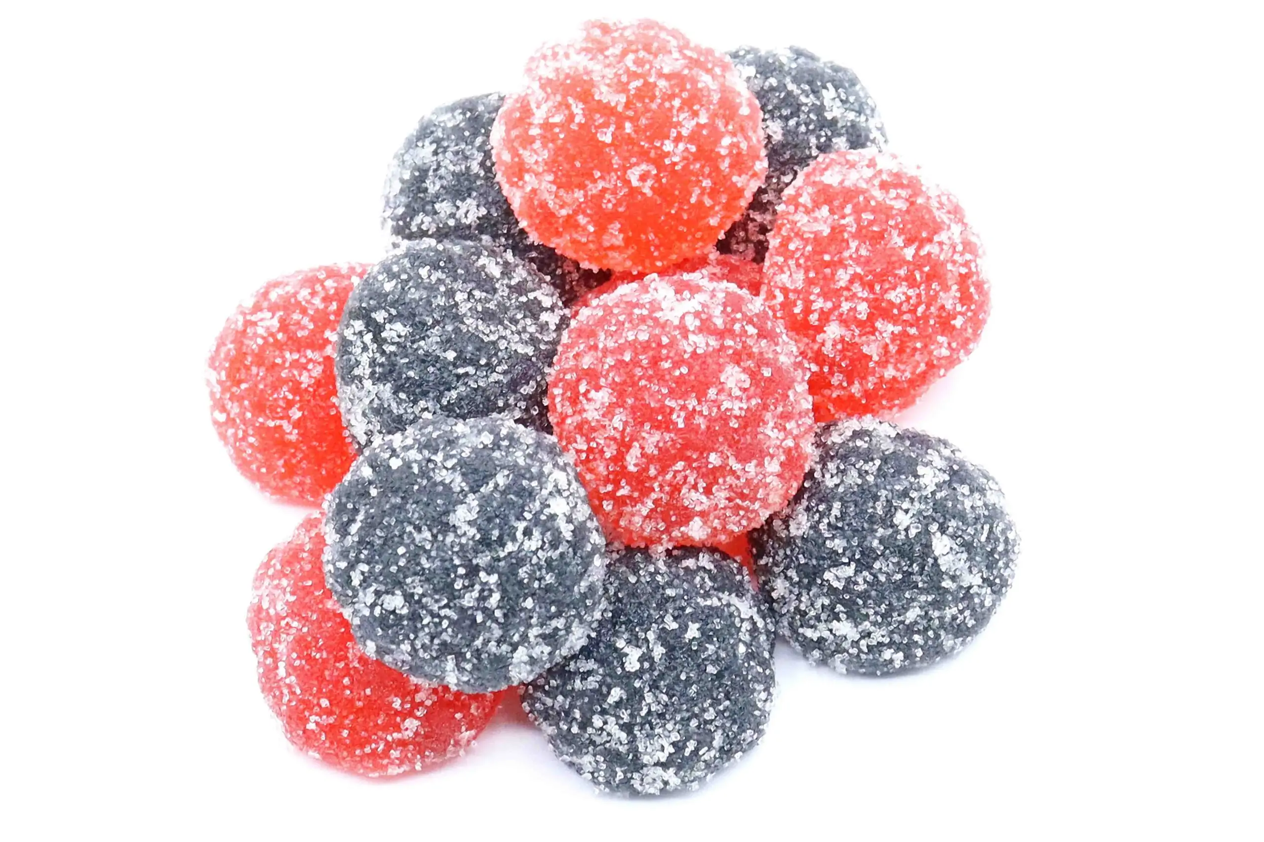 40mg THC Gummies - Sour Fruit Juice Berries