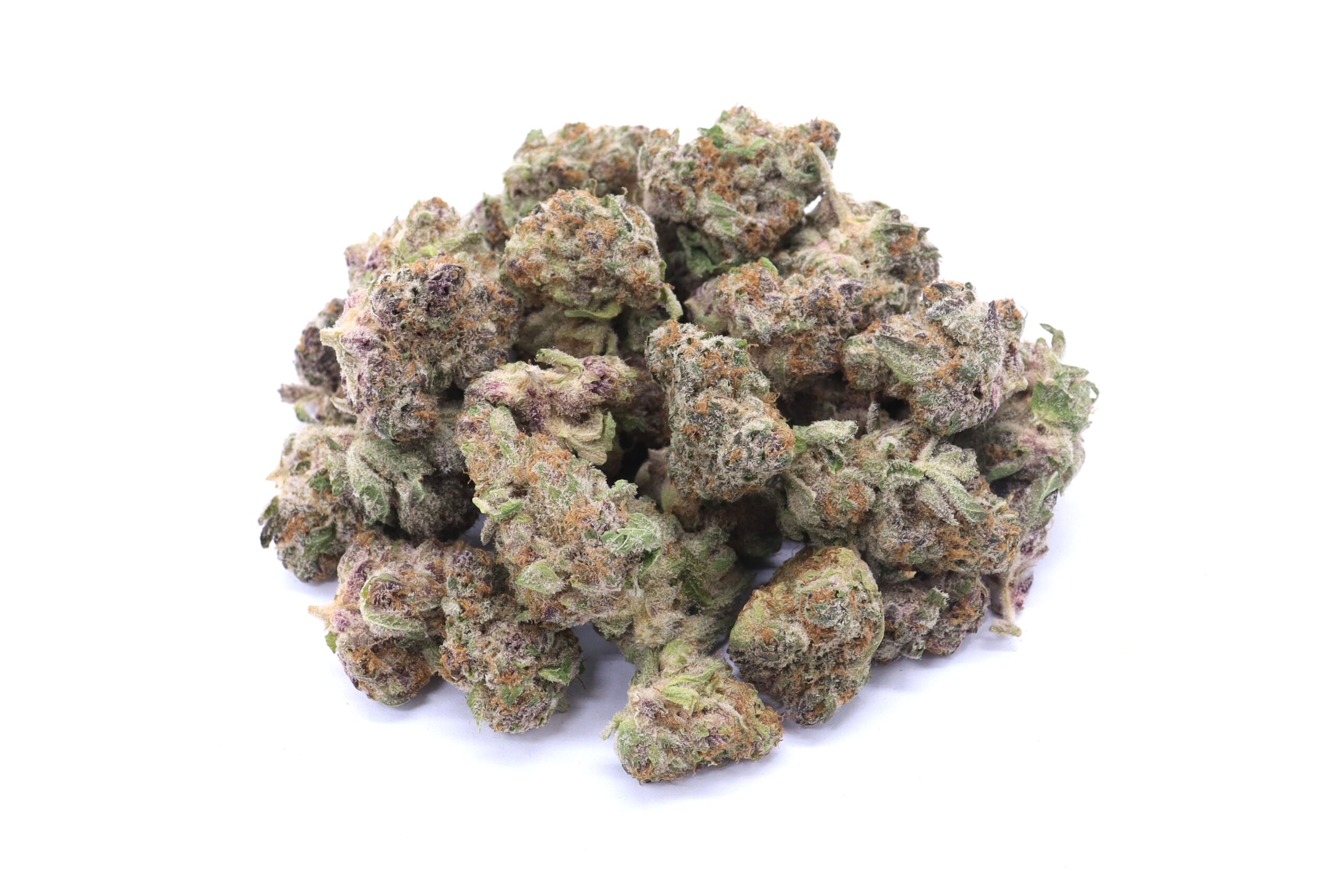 God's Green Crack Strain Small Buds - Indica Dominant Hybrid