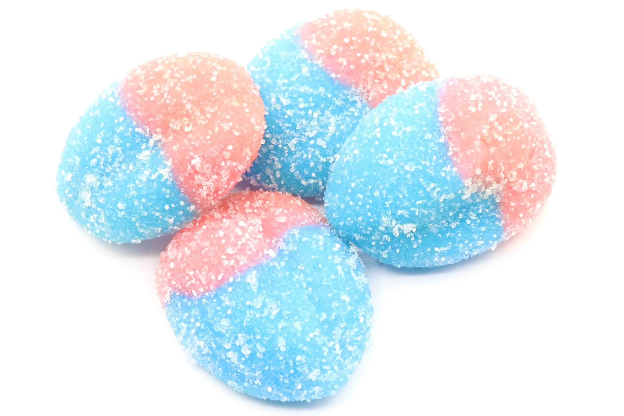 40mg THC Gummies - Blue Raspberry Slices