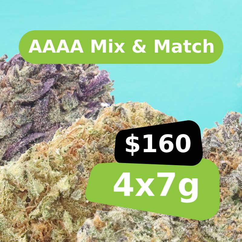 AAAA Flower $160 Oz Mix & Match