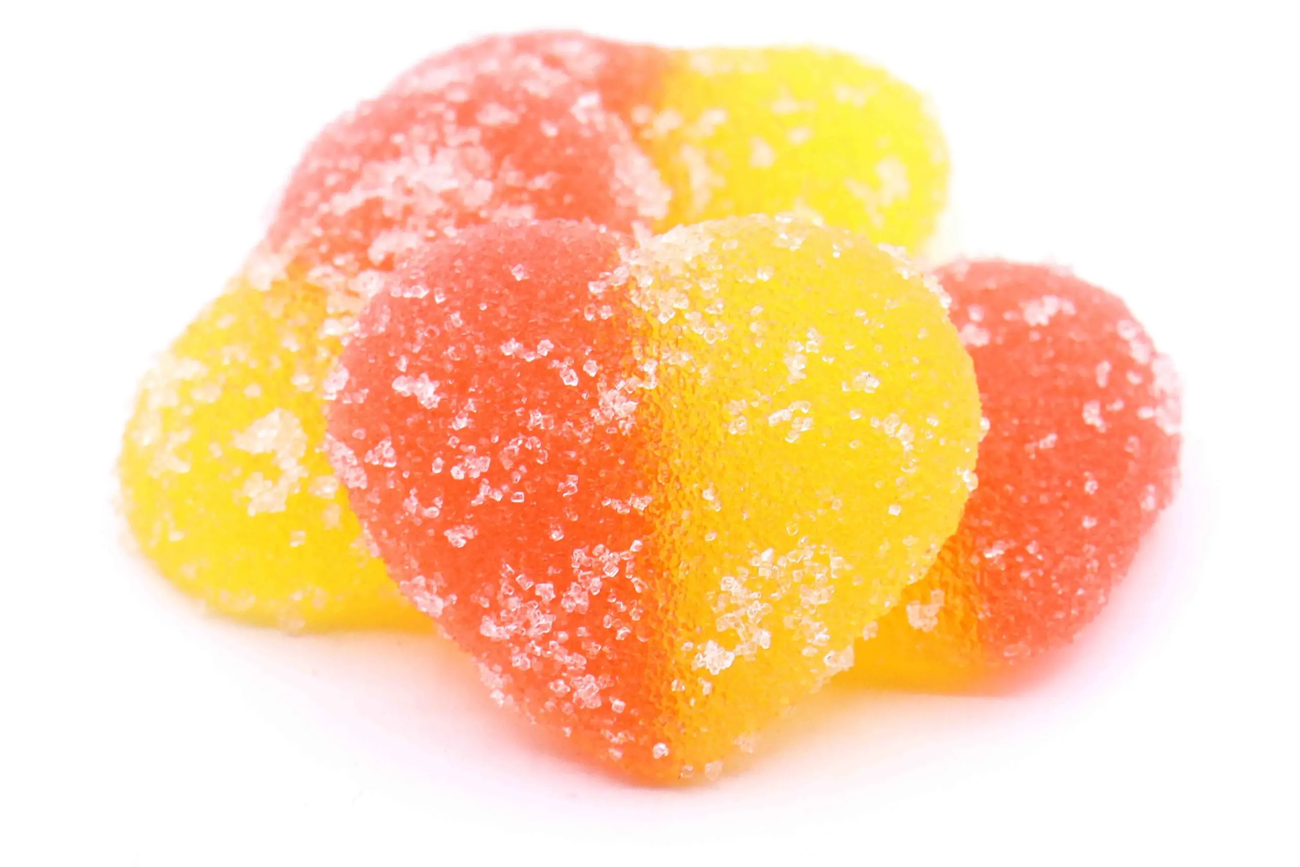30mg CBD Isolate - Juicy Peach Hearts